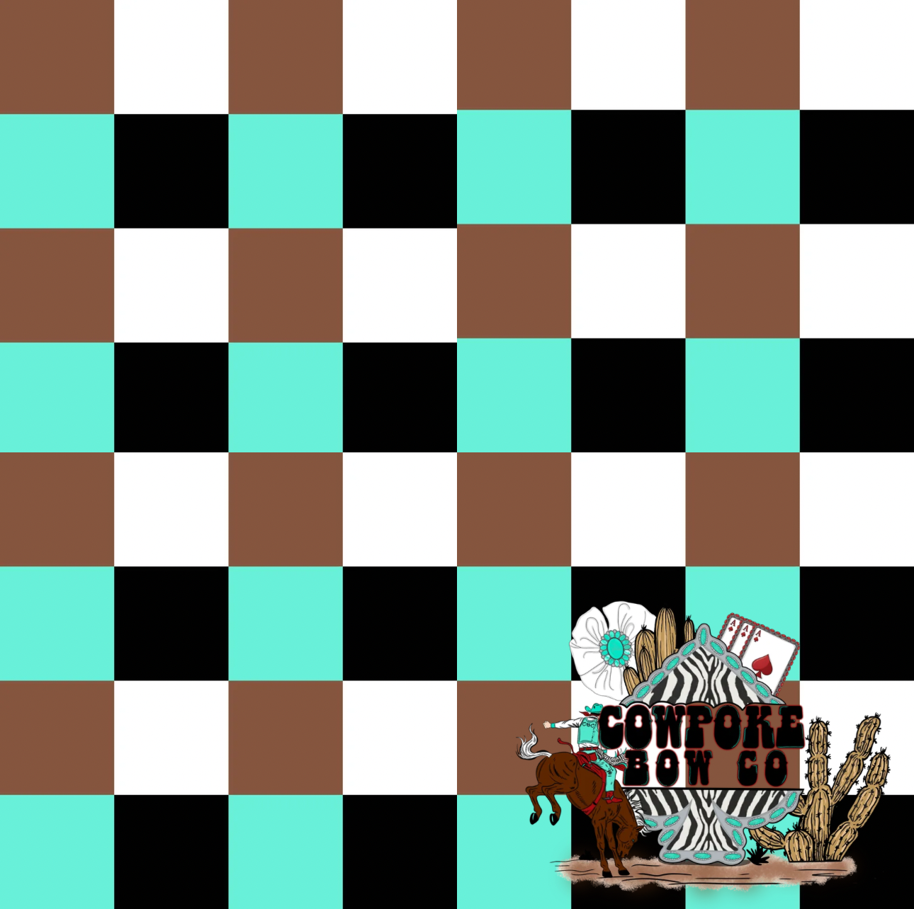 Cowgirl Checkered