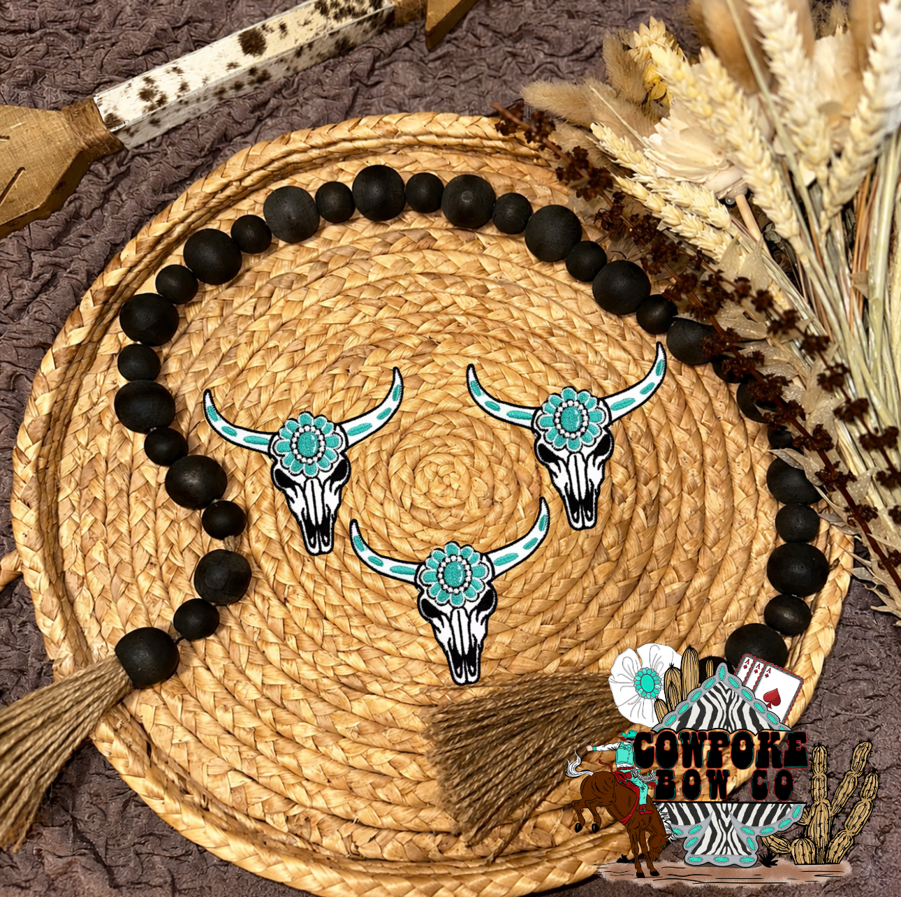 Turquoise Bull Patch