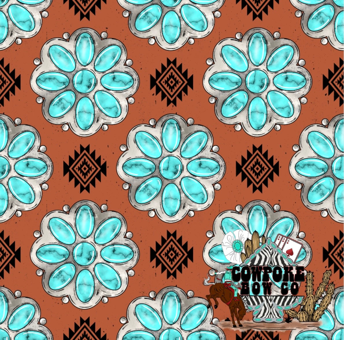 Terracotta Turquoise