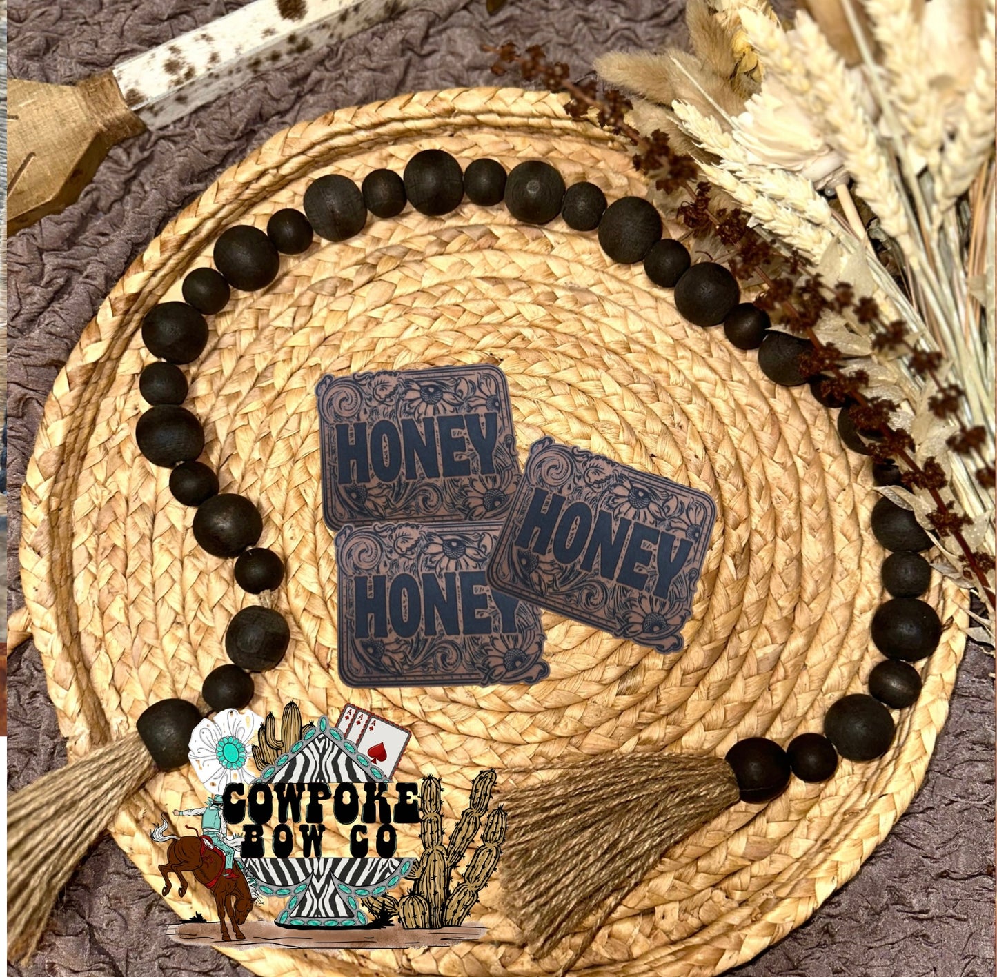 Honey Leather Patch