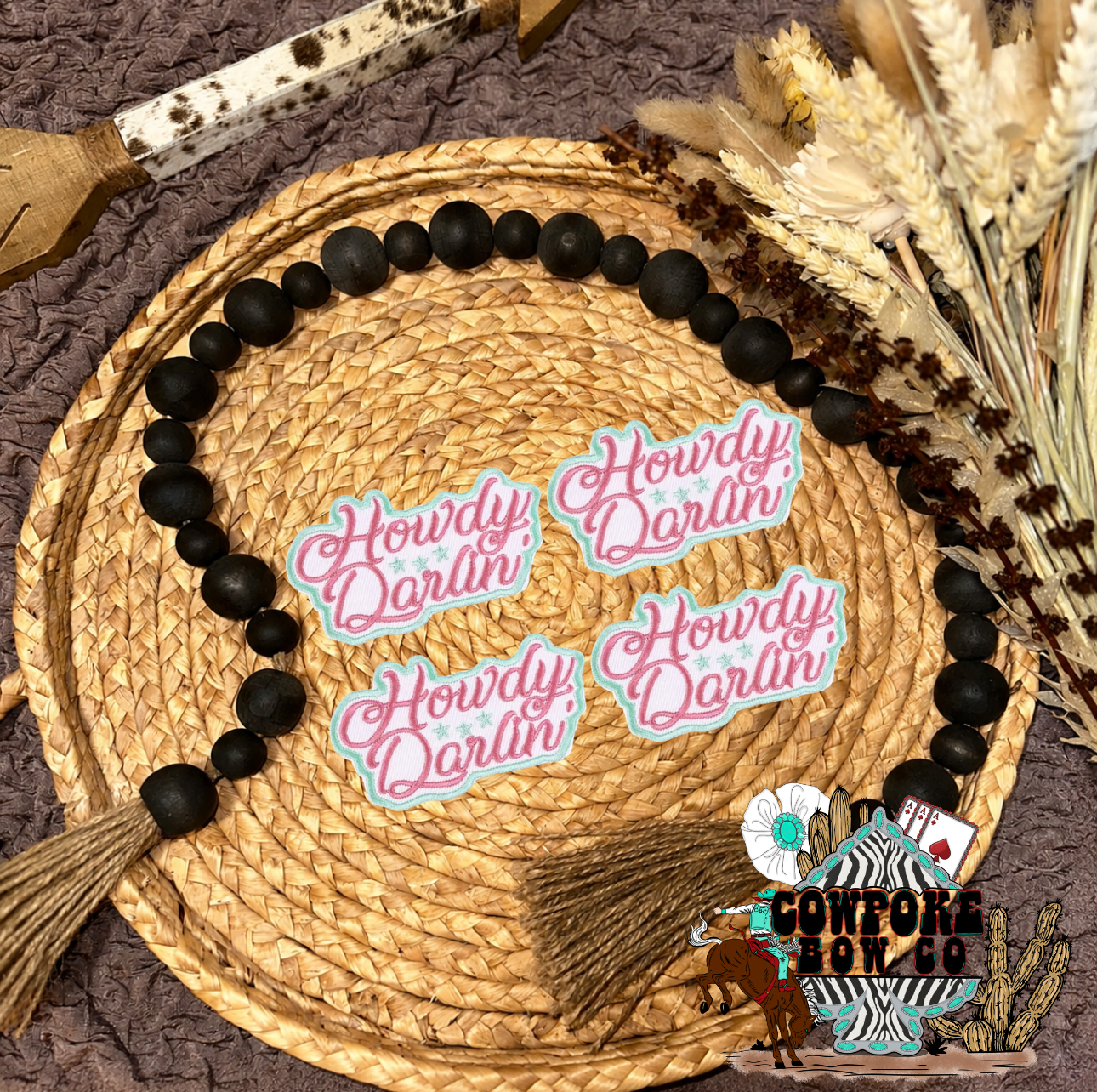 Pink Howdy Darlin’ Patch