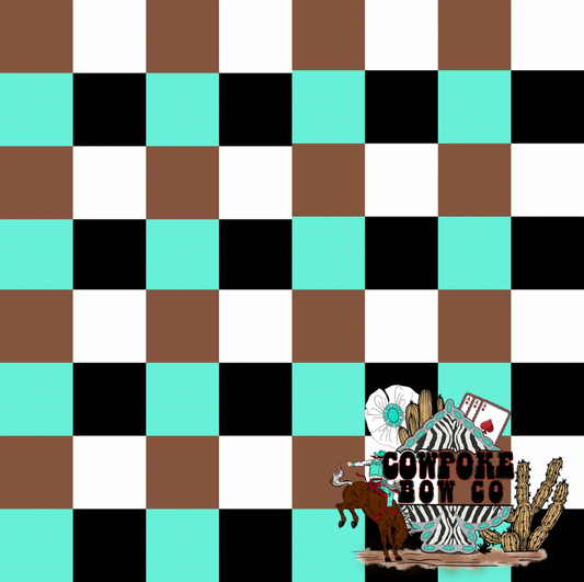 Cowgirl Checkered