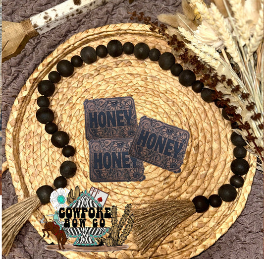 Honey Leather Patch