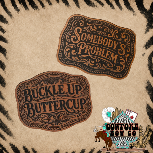 Leatherette Patches